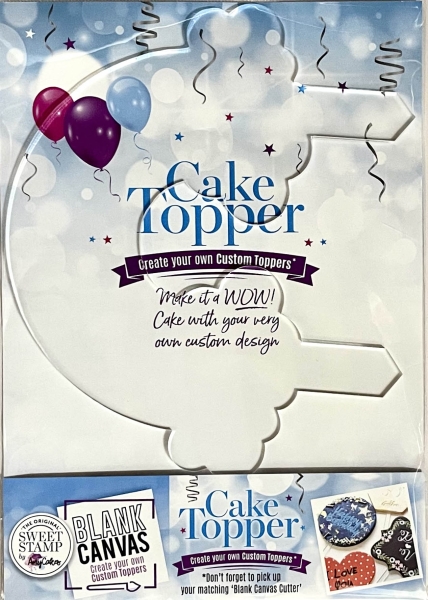 Blank Canvas Blank Topper - Rainbow